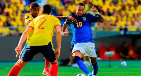 resultado partido colombia brasil